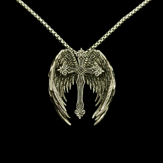 Angel Cross Necklace