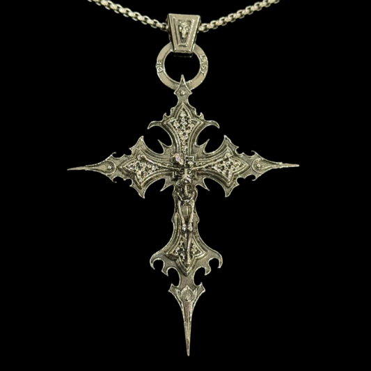 Spire Cross Necklace