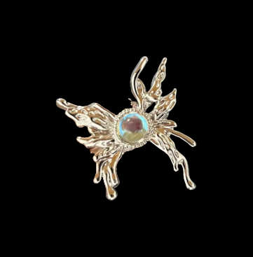 Crystal Butterfly Ring